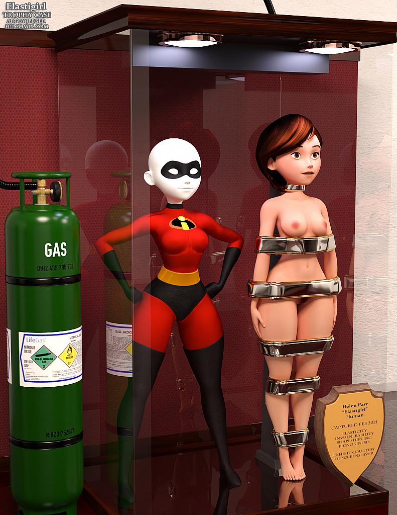 Elastigirl Trophy Case