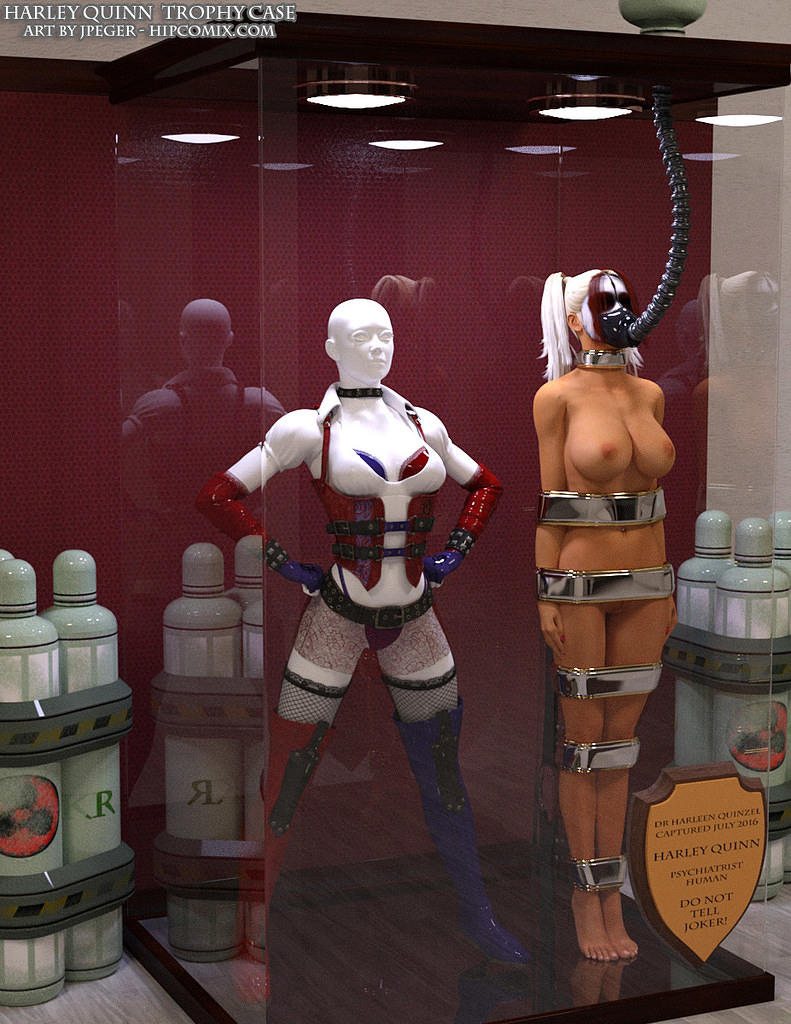 Harley Quinn Trophy Case