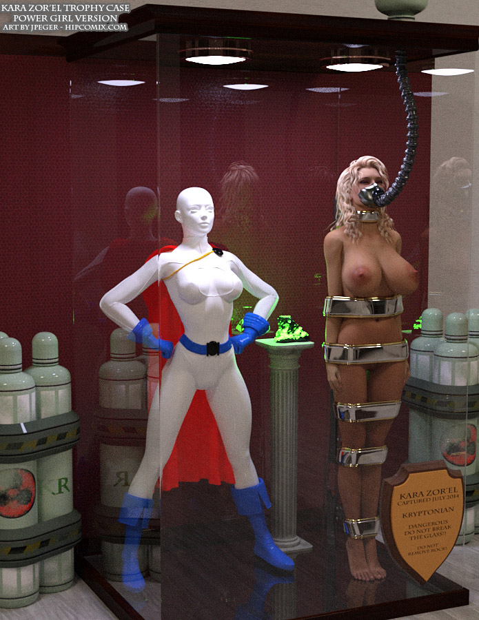 Kara Zor'el Trophy Case (Power Girl Version)