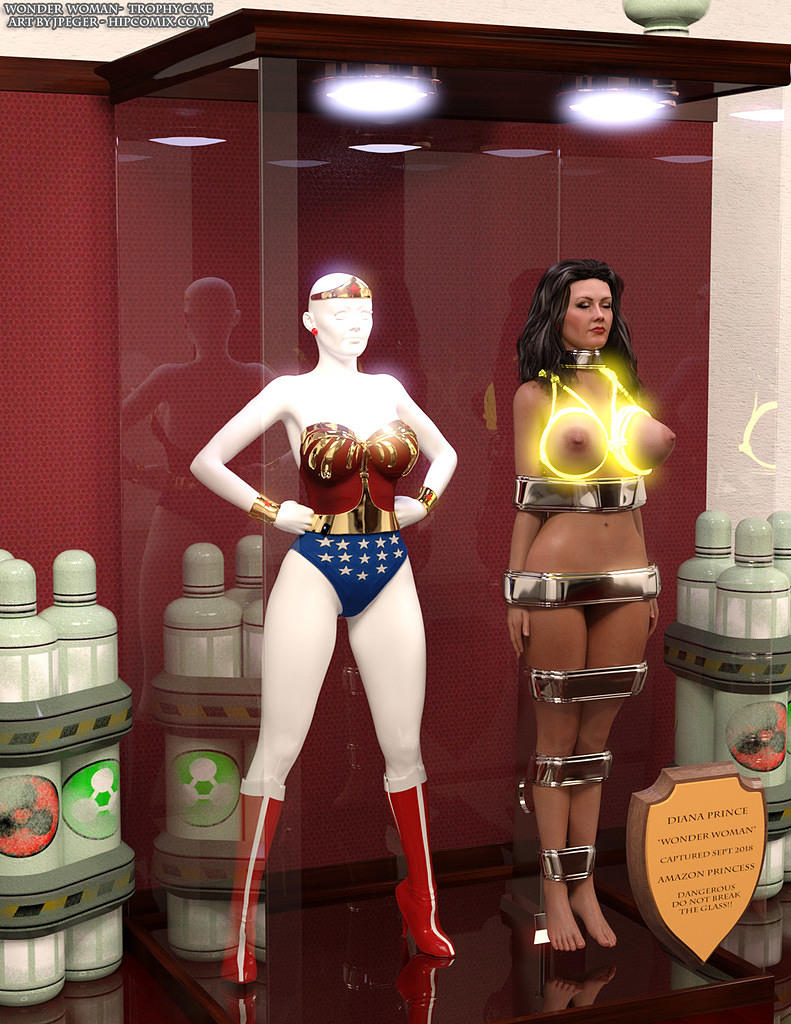 Wonder Woman Trophy Case Lynda Carter Version