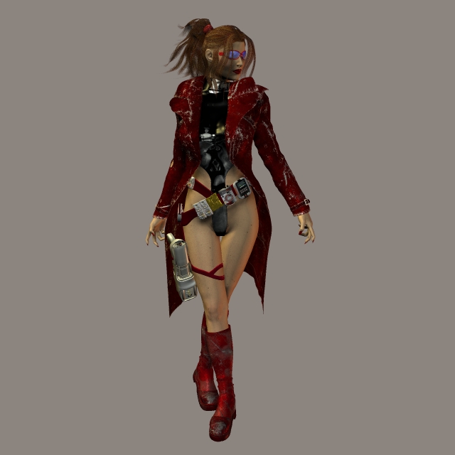 "Red Diamond", the bounty hunter