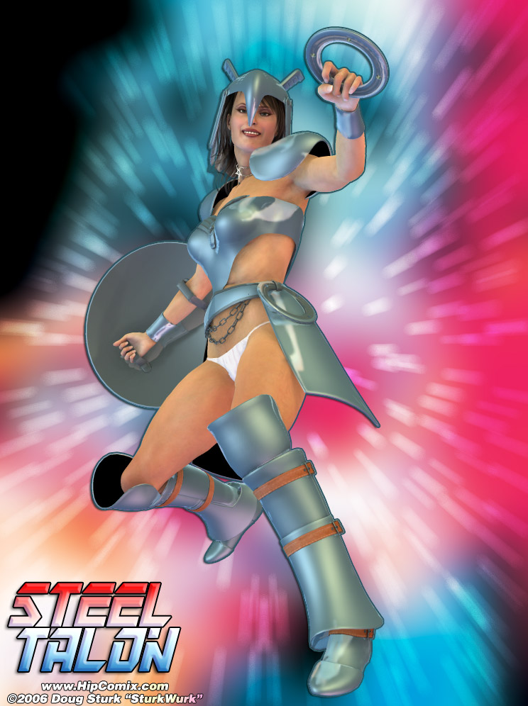 Steel Talon PinUp shot, 1960's