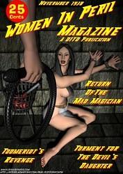 Women in Peril Magazine Cover