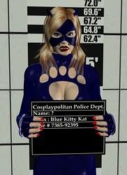 The Blue Kitty Kat #1  "FACING JUSTICE'