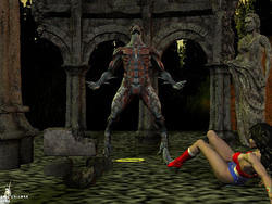 WW vs Ares' Alpha-beast