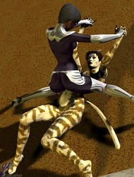 Dame Violet vs. Bastette